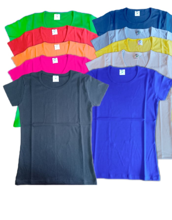 Polo Pima Cuello Redondo Dama